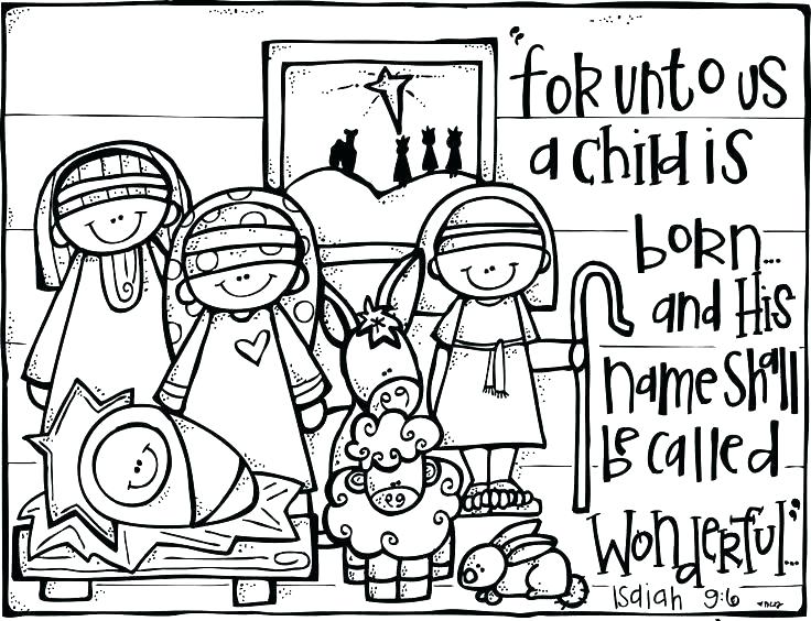 Nativity Color Page Printable Nativity Coloring Pages Nativity 736x564 Nativity Color Page Printable Nativity Coloring Pages Nativity