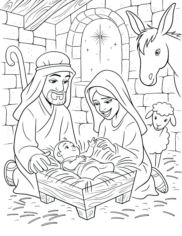 Nativity Coloring Page Nativity Coloring Book Nativity Coloring 593x768 Nativity Coloring Page Nativity Coloring Book Nativity Coloring