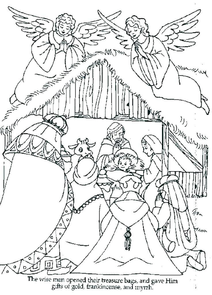Nativity Coloring Page Pages For Preschool Jetpackjoyride.co 737x1024 Nativity Coloring Page Pages For Preschool Jetpackjoyride.co