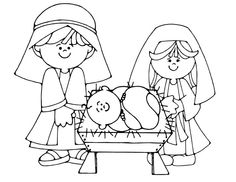 Nativity Coloring Page Plus Other Christmas Coloring Pages. Ss 236x182 Nativity Coloring Page Plus Other Christmas Coloring Pages. Ss