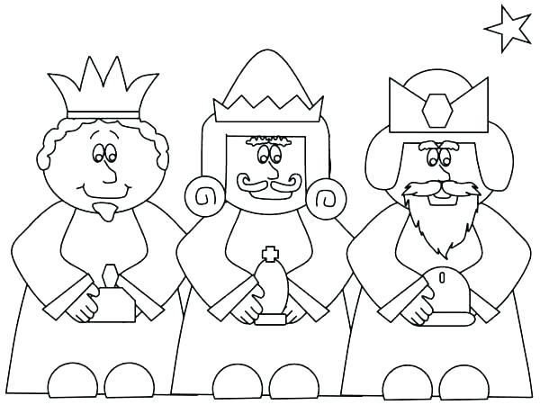Nativity Coloring Pages Printable 600x450 Nativity Coloring Pages Printable