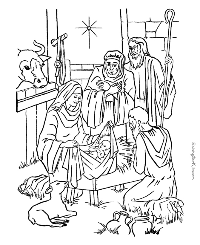 670x820 Nativity Coloring Pages Awesome Nativity Scene Coloring Page Az