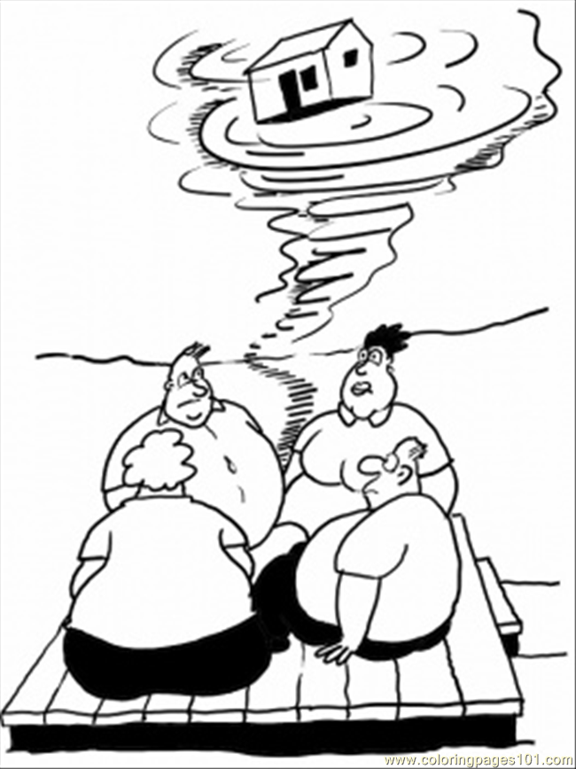 Twister Coloring Page 650x868 Twister Coloring Page