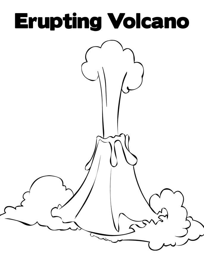 Free Printable Volcano Coloring Pages For Kids Volcano, Life 685x886 Free Printable Volcano Coloring Pages For Kids Volcano, Life