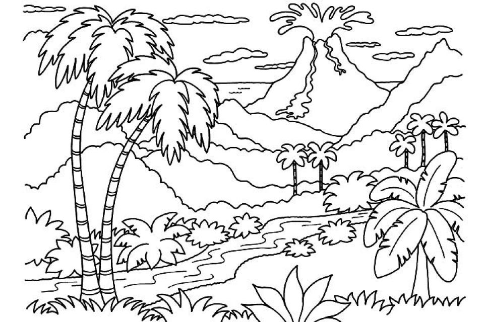 Get This Free Nature Coloring Pages For Kids Yy6l0 ! 960x640 Get This Free Nature Coloring Pages For Kids Yy6l0 !