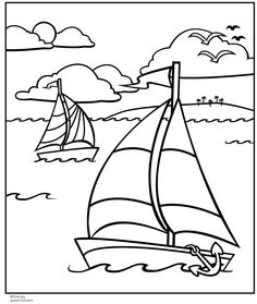 236x279 Boats To Print And Color 016 Coloring Pages
