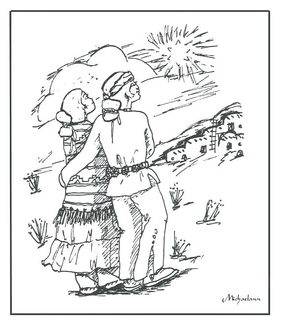 570x661 Navajo Coloring Pages Coloring Book Coloring Pages On Coloring