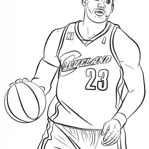 Nba Coloring Pages Nba Players at GetColorings.com | Free printable ...