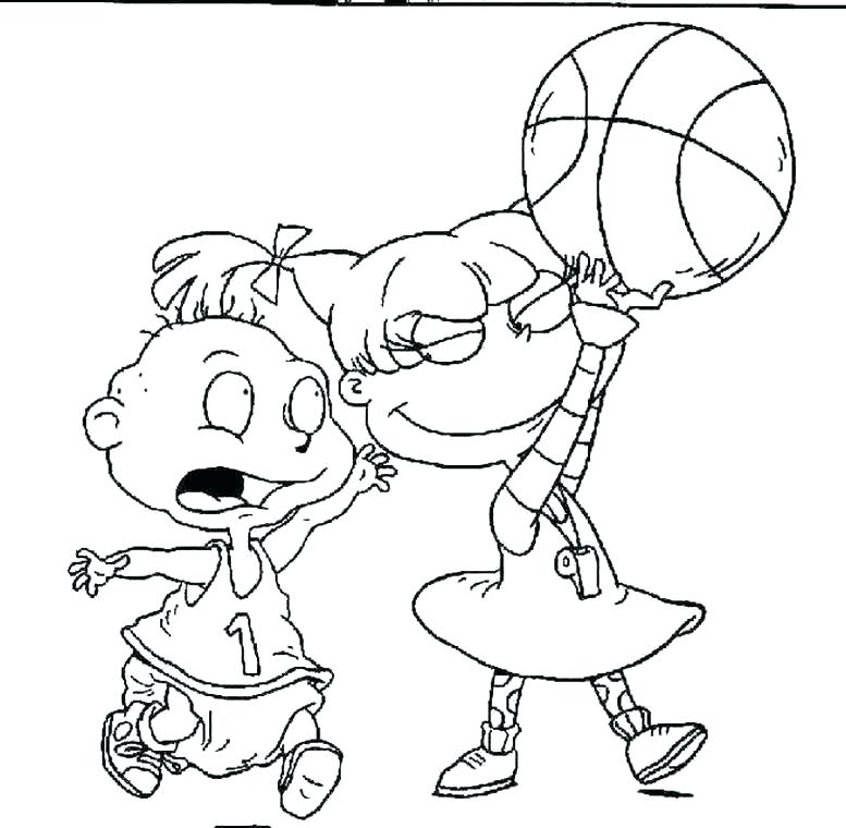 777x760 Nba Players Coloring Pages Basketball Coloring Pages Basketball