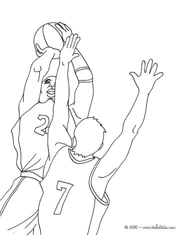 364x470 Nba Players Coloring Pages