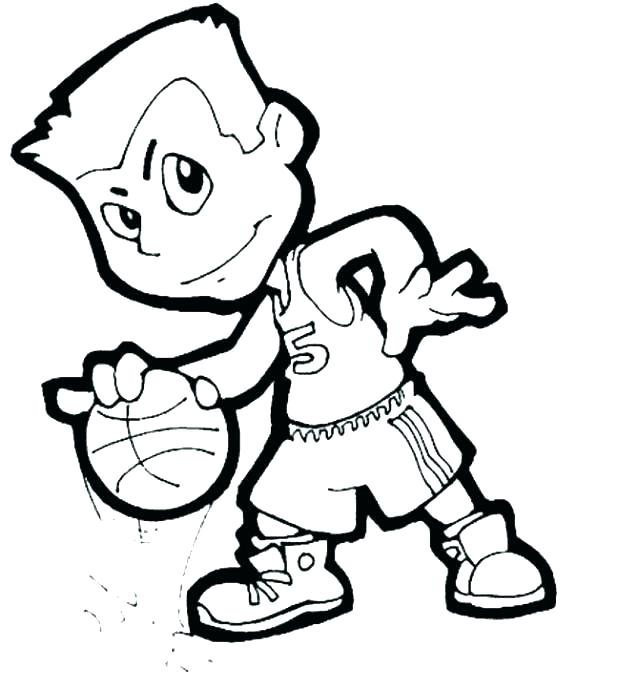 618x689 Basketball Coloring Pages Printable Basketball Coloring Pages