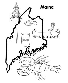 236x288 Nebraska State Outline Coloring Page Cc Cycle 3 Week 7