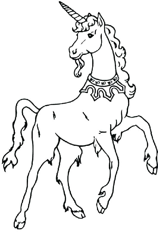 531x778 Free Unicorn Coloring Pages