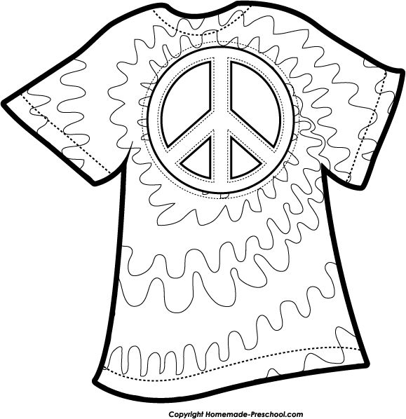 Tie Dye Coloring Pages 579x598 Tie Dye Coloring Pages