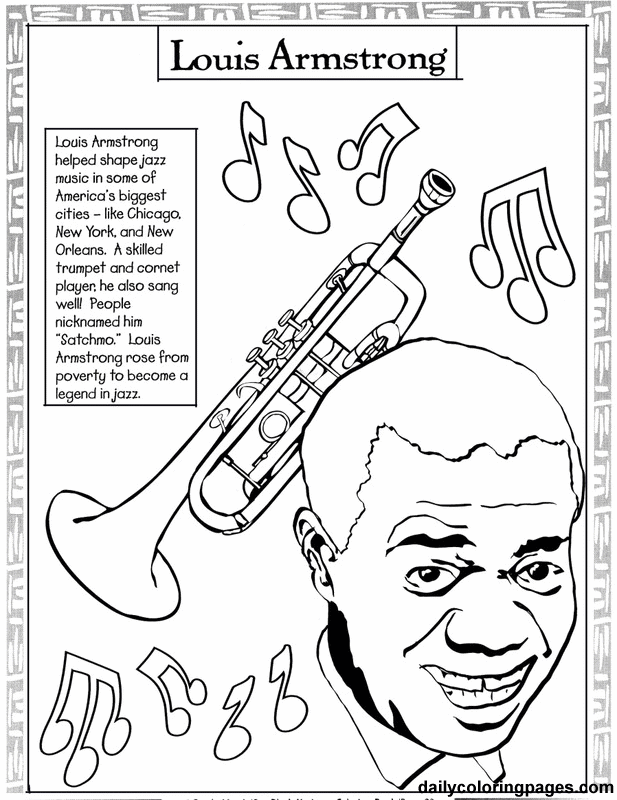 617x800 Black History Month Coloring Pages Printables