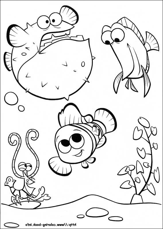 Finding Nemo Coloring Page And Disney Coloring Page Coloring 567x794 Finding Nemo Coloring Page And Disney Coloring Page Coloring