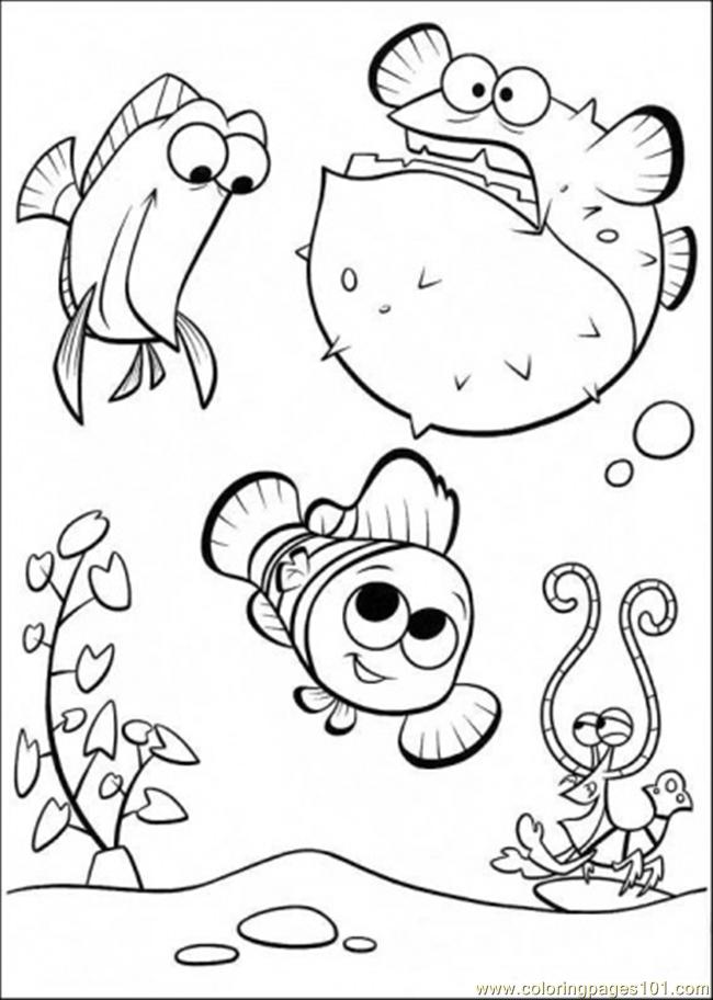 Happy In Tank Coloring Page 650x912 Happy In Tank Coloring Page