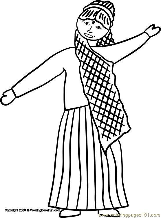 556x750 Nepal Flag Coloring Pages