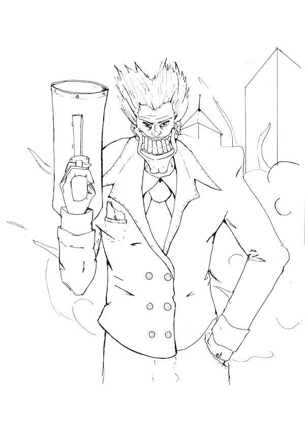 Nerf Gun Coloring Pages Gun Coloring Pages Joker With Big Smile 600x848 Nerf Gun Coloring Pages Gun Coloring Pages Joker With Big Smile
