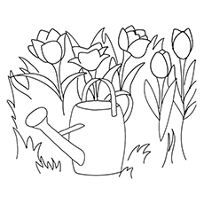 10 Beautiful Tulip Coloring Pages For Your Little Ones 230x230 10 Beautiful Tulip Coloring Pages For Your Little Ones