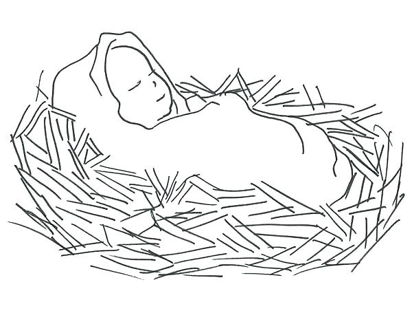 600x455 Beautiful Jesus Heals A Paralytic Coloring Page New Baby Coloring