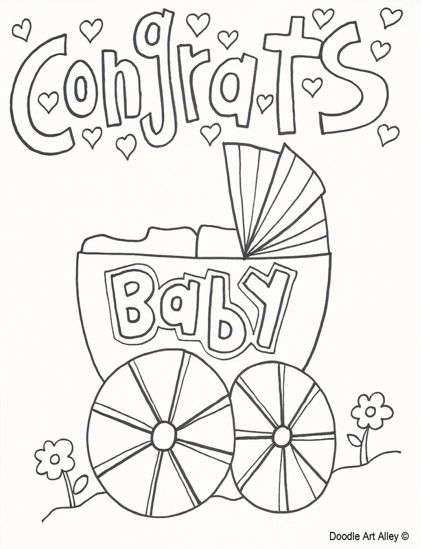 618x800 Baby Coloring Pages