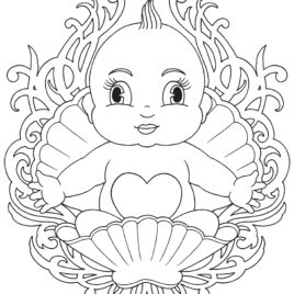 268x268 Baby Coloring Pages All About Coloring Pages