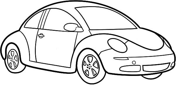 600x348 Car Coloring Pages 12 My Coloring Pages