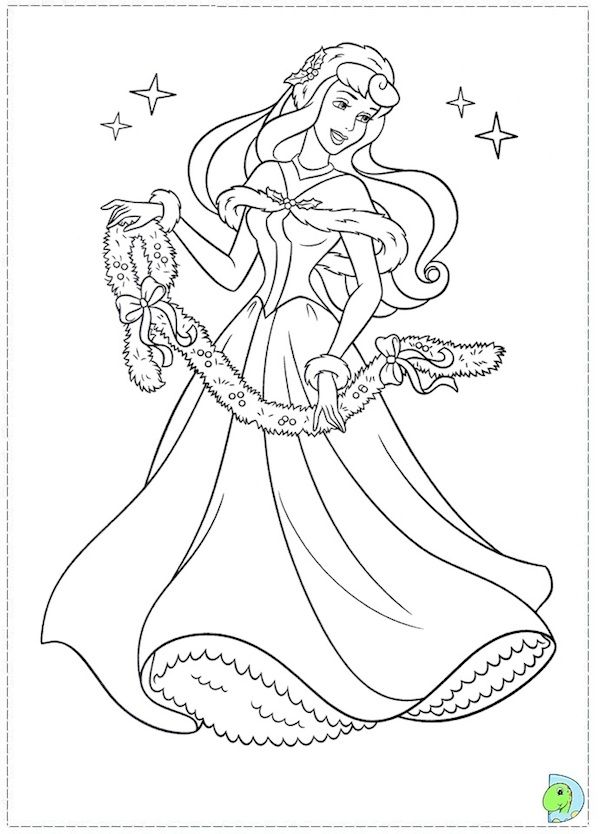 Cinderella Coloring Pages For Christmas 600x834 Cinderella Coloring Pages For Christmas