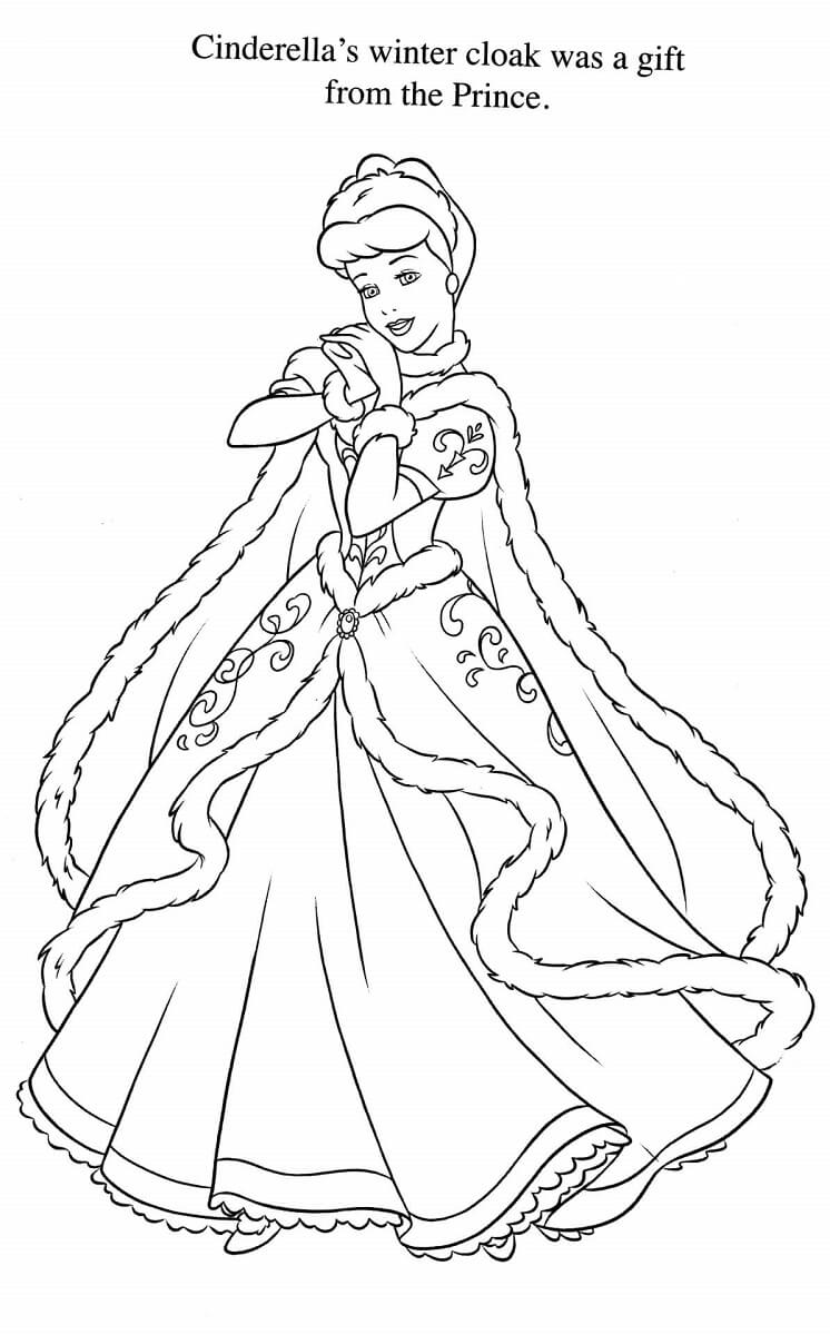30 Free Printable Cinderella Coloring Pages 746x1200 30 Free Printable Cinderella Coloring Pages