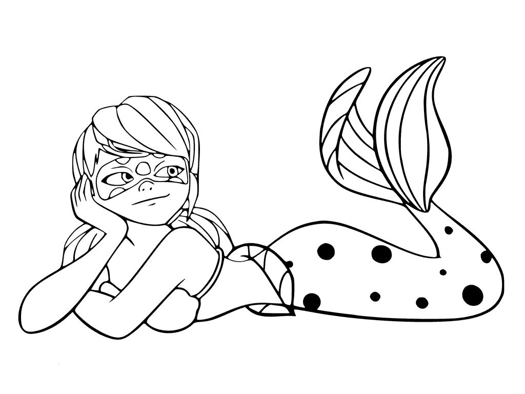 1024x768 Miraculous Ladybug Coloring Pages