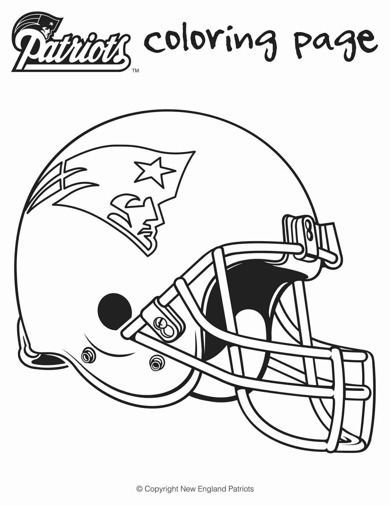 New England Patriots Coloring Pages at GetColorings.com | Free ...