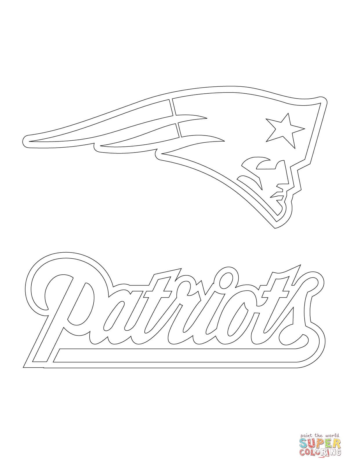 1200x1600 New England Patriots Logo Coloring Page From Nfl Category. Select