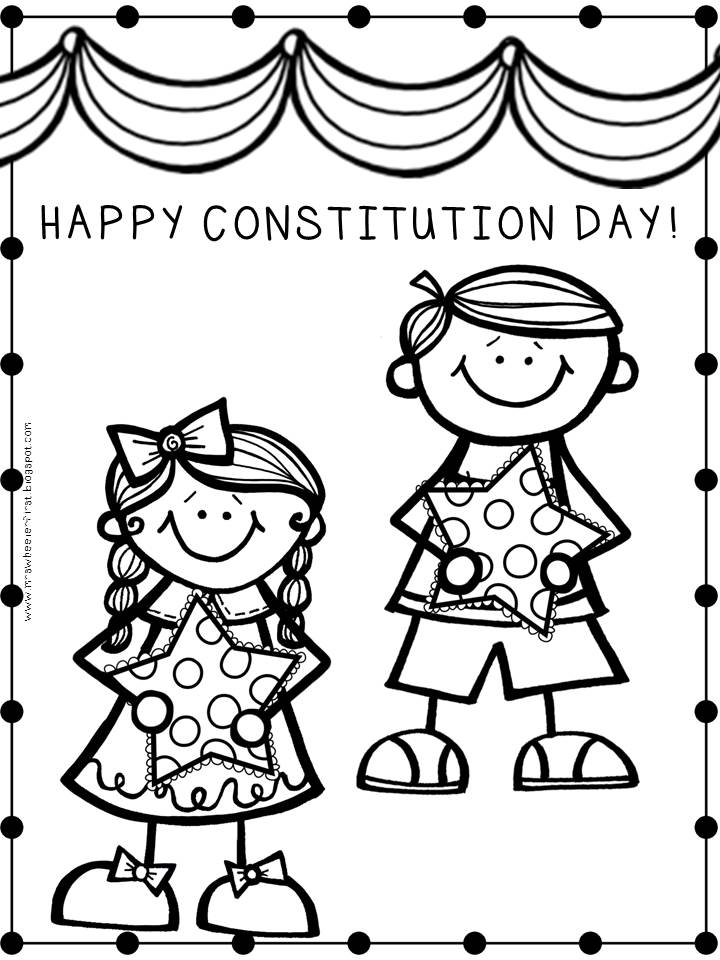 Constitution Day Coloring Page 720x960 Constitution Day Coloring Page