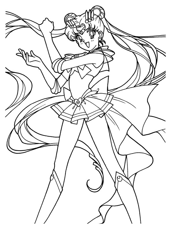 594x800 Kids N 66 Coloring Pages Of Sailor Moon