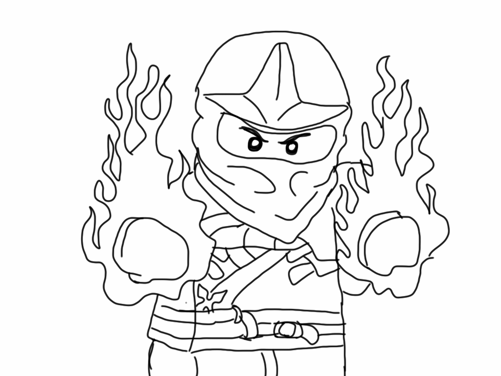 1024x768 Free Printable Ninjago Coloring Pages For Kids Throughout