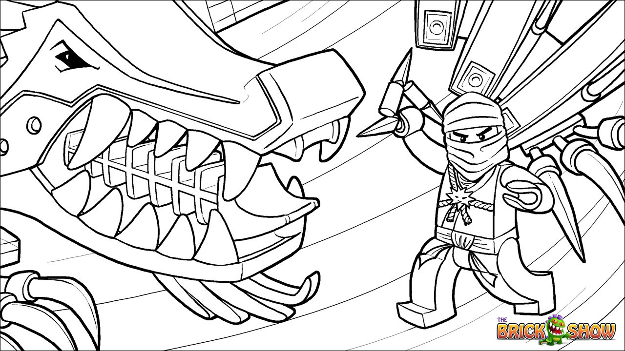 1280x720 Lego Ninjago Coloring Pages With Wallpapers Hd Resolution Ninjago
