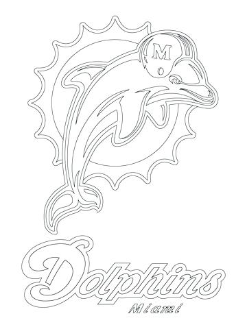 Dolphins Logo Coloring Page Free Printable Coloring Pages Free 360x480 Dolphins Logo Coloring Page Free Printable Coloring Pages Free
