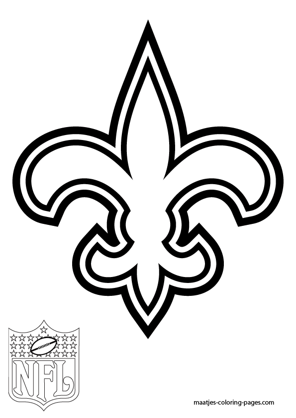 Saints Football Coloring Pages How To Print Coloring Pages 595x842 Saints Football Coloring Pages How To Print Coloring Pages