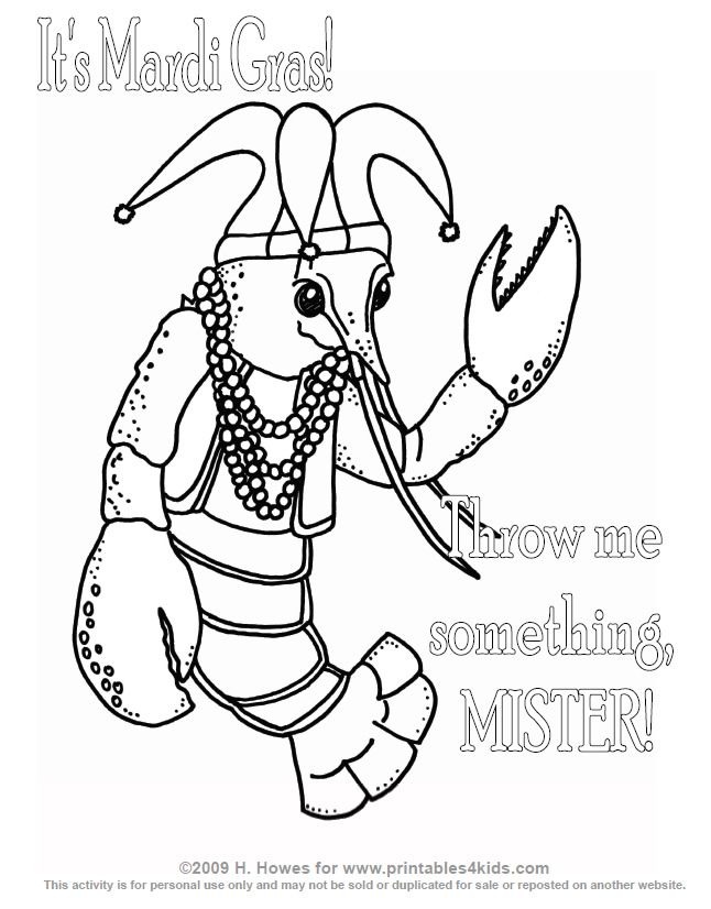 646x826 Mardi gras coloring pages Mardi Gras Coloring Pages School