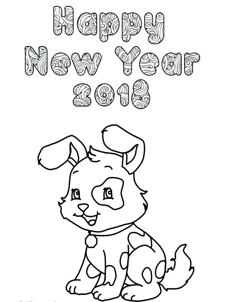 765x1024 New Year Coloring Sheets Happy New Year Colouring Sheet 2016