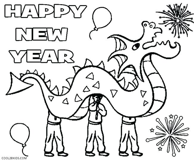650x535 New Years Coloring Pages New Years Coloring Page New Years