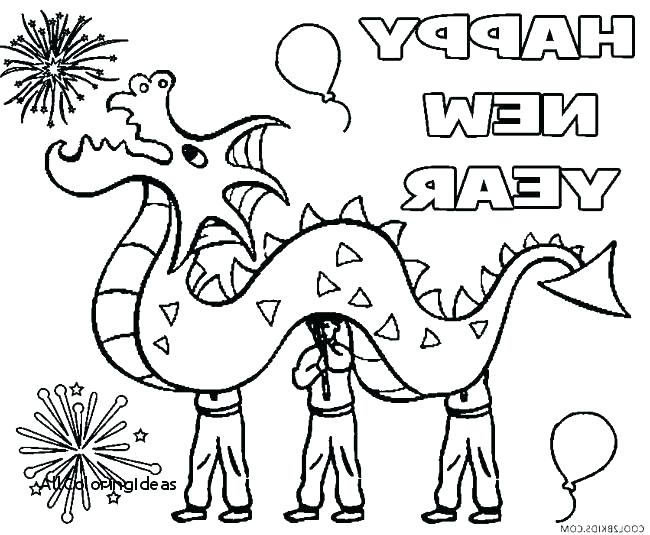 650x535 Happy New Year Coloring Page Happy New Year Coloring Pages