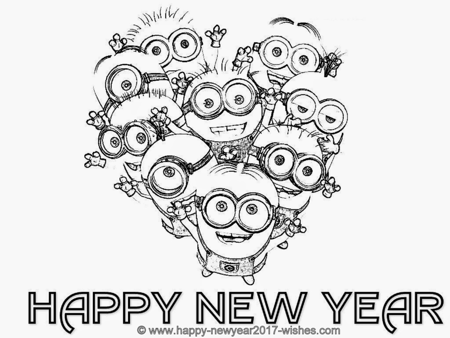 1536x1152 Surprise New Years Coloring Pictures Free Printable Pages For Kids
