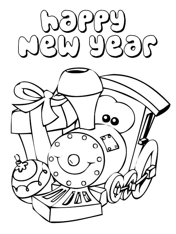 600x799 Happy New Year 2017 Coloring Pages To Download And Print For Free