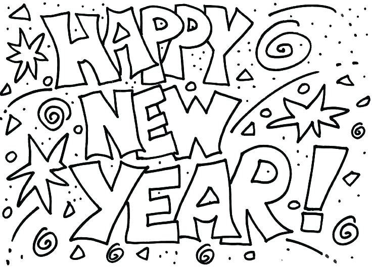 736x529 New Years Coloring Page New Years Coloring Pages Unique Coloring