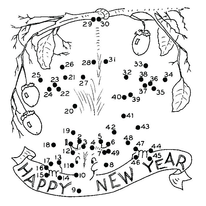 700x700 New Years Coloring Pages 2016 New Year Coloring Pages Free