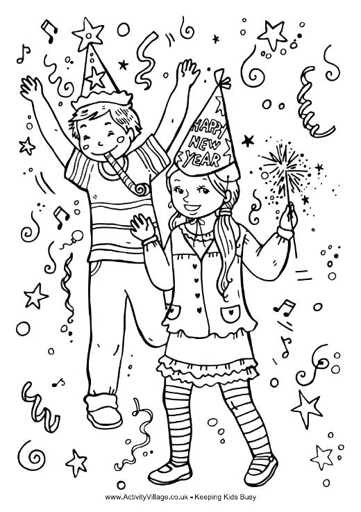 520x737 New Years Coloring Pages With Coloring Sheets For 8 Year Coloring