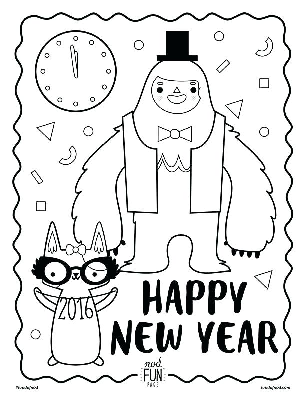 612x792 New Years Eve Coloring Pages Printable Optimalmining.club