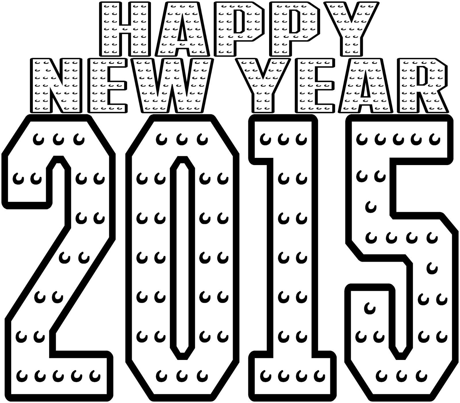 1600x1404 Happy New Year Coloring Pages